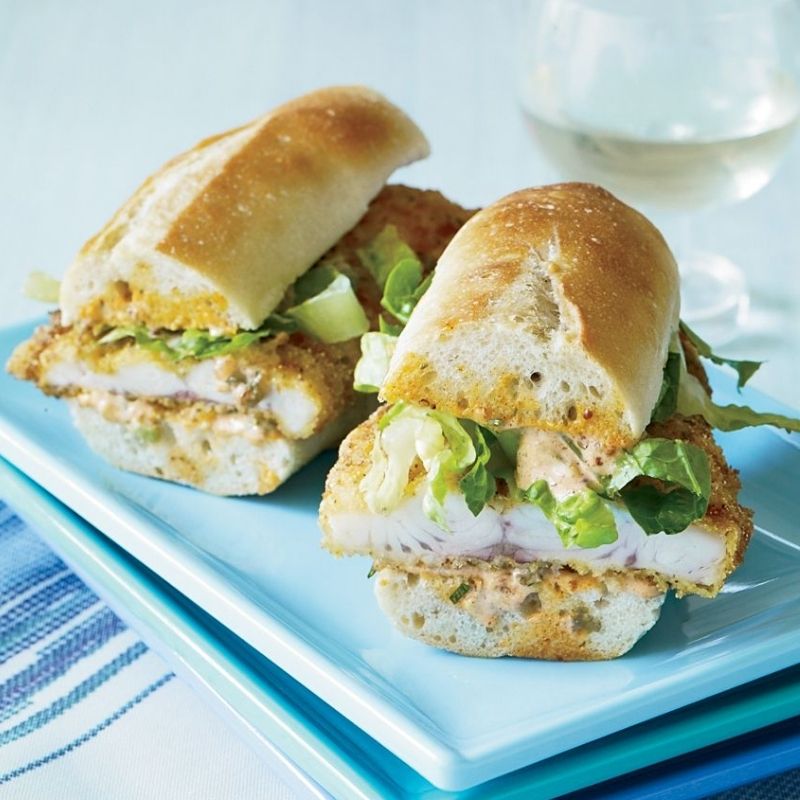 Catfish Po'boy