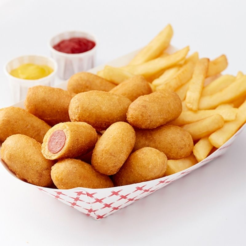 Mini Corndogs w/Fries